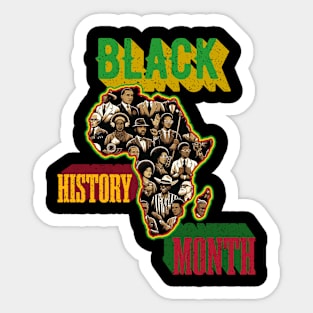 Proud of my Roots Black History Month Sticker